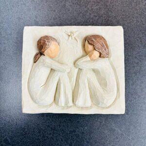 Willow Tree Collectible "Frienship" Forever True Forever Friends VTG Wall Art